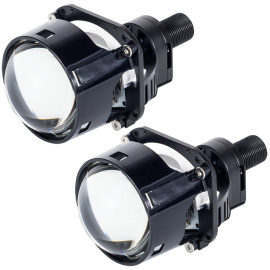 LED лінзи DriveX SoKill BiLED SK-4R Compact 2.5" 40/50W 6000K, фото 