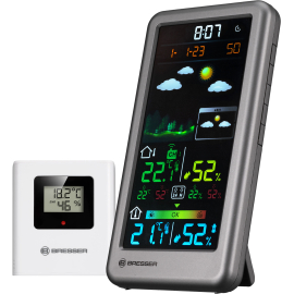 Метеостанция Bresser RC Neomeo V Silver, фото 