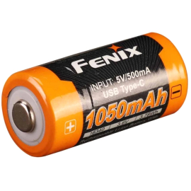 Аккумулятор литиевый 16340 Fenix ARB-L16-1050UP 16340 (1050 mAh), фото 