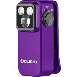 Фонарь Olight Oclip Pro Purple, Цвет: фиолетовый, фото 