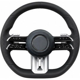 Руль FORS.auto для Mercedes-Benz с подогревом для W223 2019-2024 (FBZ-002), фото 