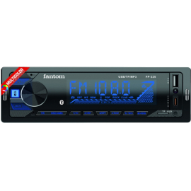 USB/SD автомагнітола Fantom FP-325 Black/Multicolor, фото 