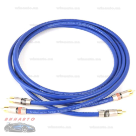 Межблочный кабель Tchernovaudio Cuprum Original 75 IC, 1,65 м. RCA аналоговый, фото 