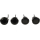 Парктроник Teyes R1 Black (4 датчика), Цвет датчиков: черный, фото 
