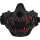 Маска для страйкбола WoSport Fangs Mask Black, фото 