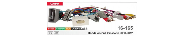 Комплект переходников Carav 16-165 в Honda Accord, Crosstour (для магнитол 7", 9", 10.1"), фото 6