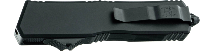 Нож Microtech Scarab II Gen III Executive Double Edge Black Серрейтор, фото 3