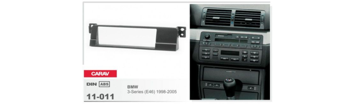 Переходная рамка Carav 11-011 для BMW 3 E46, фото 4