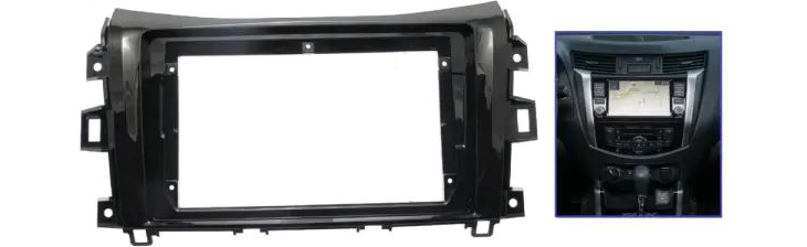 Переходная рамка CraftAudio 22-309 для Nissan NP300, Navara, Frontier 2014-2016, фото 2