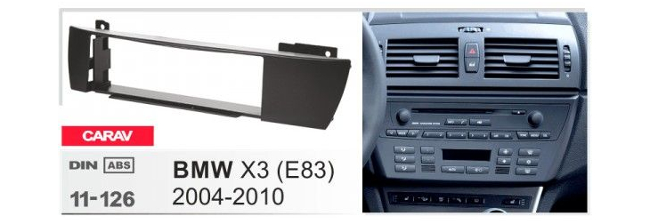 Переходная рамка Carav 11-126 для BMW X3 E83, фото 4