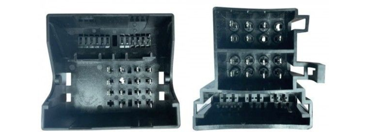 Комплект переходников Carav 16-096 в Volkswagen, Skoda (для магнитол 7", 9", 10.1"), фото 3