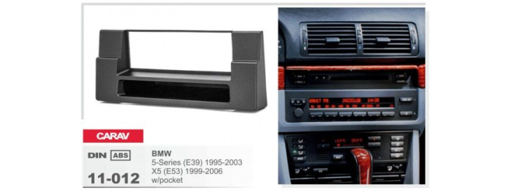 Перехідна рамка Carav 11-012 BMW 5 E39, BMW X5 E53, фото 4