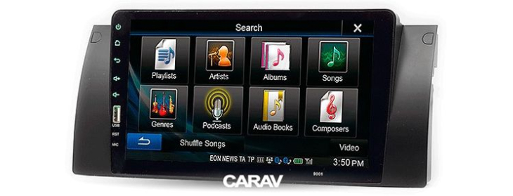 Переходная рамка Carav 22-041 для BMW 5 (E39) 1995-2003, X5 (E53) 1999-2006, фото 4