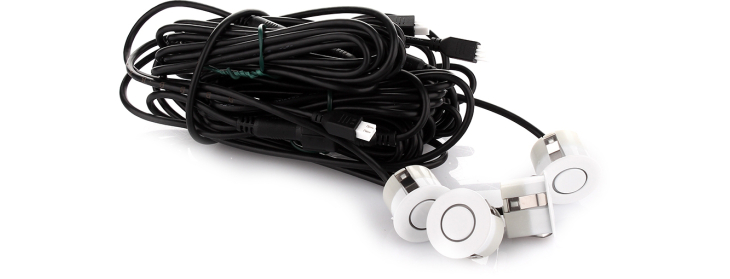 Парктроник GT P Rainbow 4 white (P RB4 White) 4 датчика, Цвет датчиков: белый, фото 4