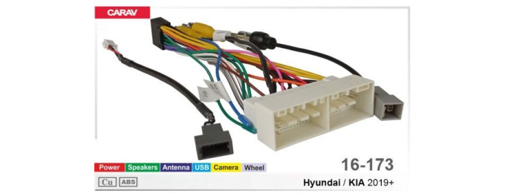 Комплект переходников Carav 16-173 в Hyundai, Kia (для магнитол 7", 9", 10.1"), фото 6
