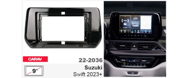 Переходная рамка Carav 22-2036 для Suzuki Swift 2023+, фото 5