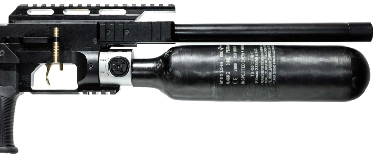 Пневматична гвинтівка ZBROIA Sapsan TAC-MC 450/480 4,5 мм чорний, фото 8