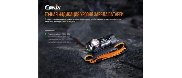 Фонарь Fenix HM50R V2.0, фото 17