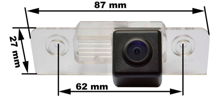 Камера заднего вида Prime-X CA-9524-AP для Skoda Octavia A5 2004-2013, Roomster 2006-2015 , Ford Fiesta 2002-2008, Ford Fusion 2002-2012, Модель камеры: Prime-X c активной парковкой, фото 4
