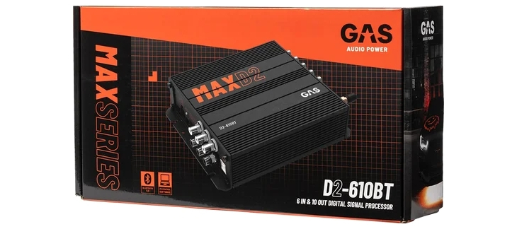 Аудиопроцессор GAS MAX D2.610BT, фото 9