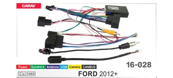 Комплект переходников Carav 16-028 в Ford, Land Rover (для магнитол 7", 9", 10.1"), фото 7