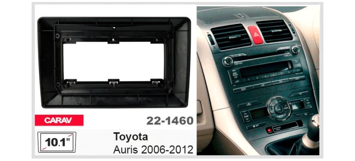 Переходная рамка Carav 22-1460 для Toyota Auris 2006-2012, фото 5