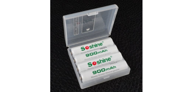 Коробочка для аккумуляторов защитная Soshine SBC-003 (4xAAA) (11-1037), фото 2
