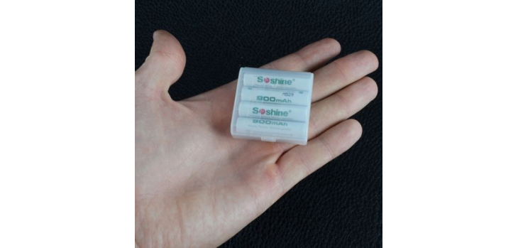 Коробочка для аккумуляторов защитная Soshine SBC-003 (4xAAA) (11-1037), фото 3