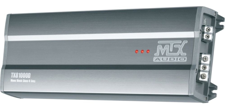 Одноканальный усилитель MTX TX81000D, фото 3