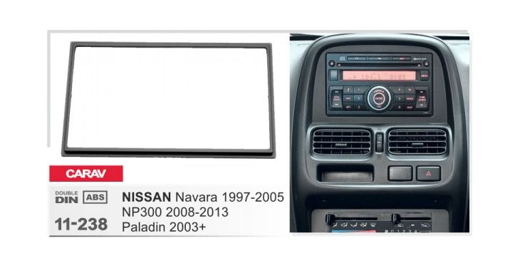 Переходная рамка Carav 11-238 для Nissan Paladin 2003+, Xterra 2001-2004, фото 4