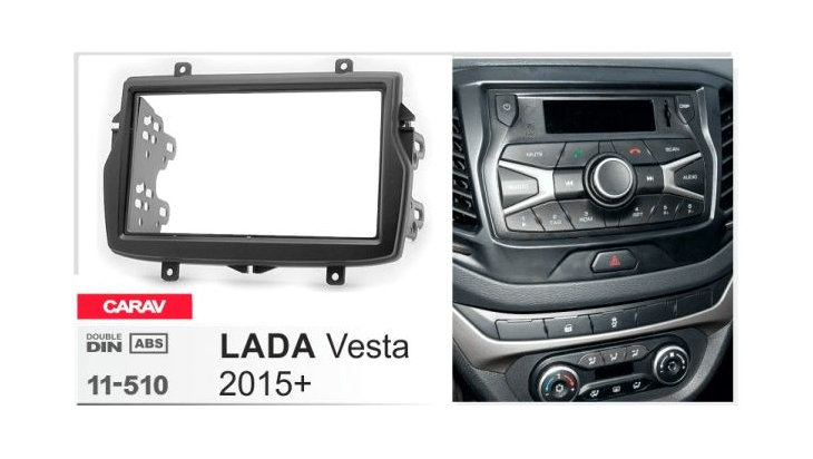 Переходная рамка Carav 11-510 для Lada Vesta, фото 4