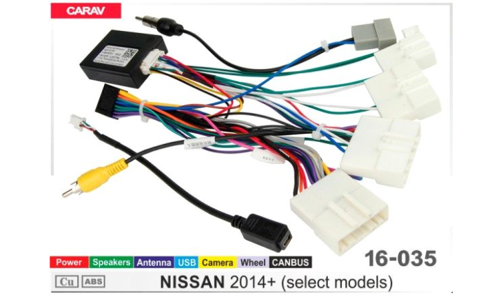 Комплект переходников Carav 16-035 в Nissan (для магнитол 7", 9", 10.1"), фото 6