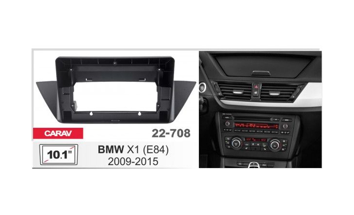 Переходная рамка Carav 22-708 для BMW X1 (E84) 2009-2015, фото 3
