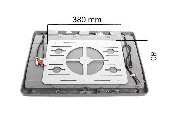 Потолочный монитор Gate SQ-2202 Gray с USB/SD, цвет серый, фото 7