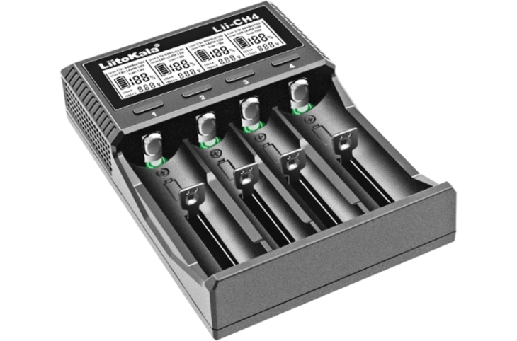 Универсальное зарядное устройство LiitoKala Lii-CH4 5V 2A на 4 канала, фото 2