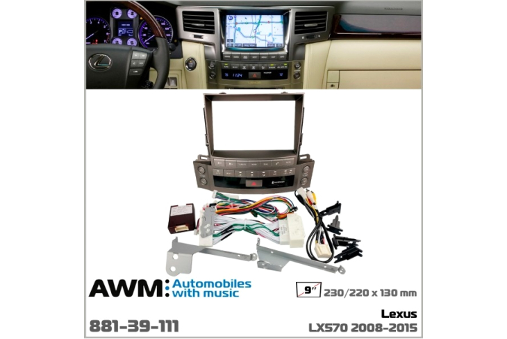 Перехідна рамка AWM 881-39-111 для Lexus LX 2008-2013, фото 9