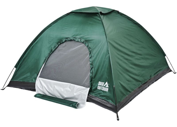 Палатка Skif Outdoor Adventure I 200x200cm green, Цвет: зеленый, фото 4