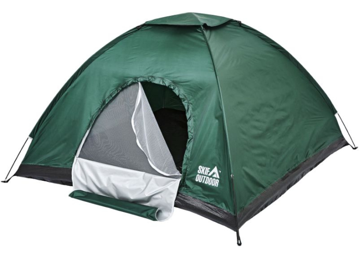 Палатка Skif Outdoor Adventure I 200x200cm green, Цвет: зеленый, фото 5