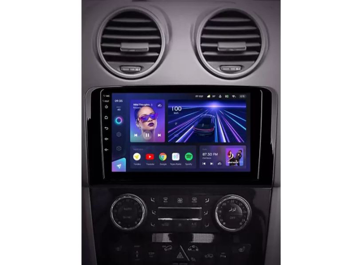 Штатна магнітола Teyes CC3 4+64Gb Mercedes-Benz ML GL ML350 GL320 X164 2005-2009 (F1) 9", Лінійка: CC3, Модифікація: 4+64Gb, Комплектація: F1, фото 4