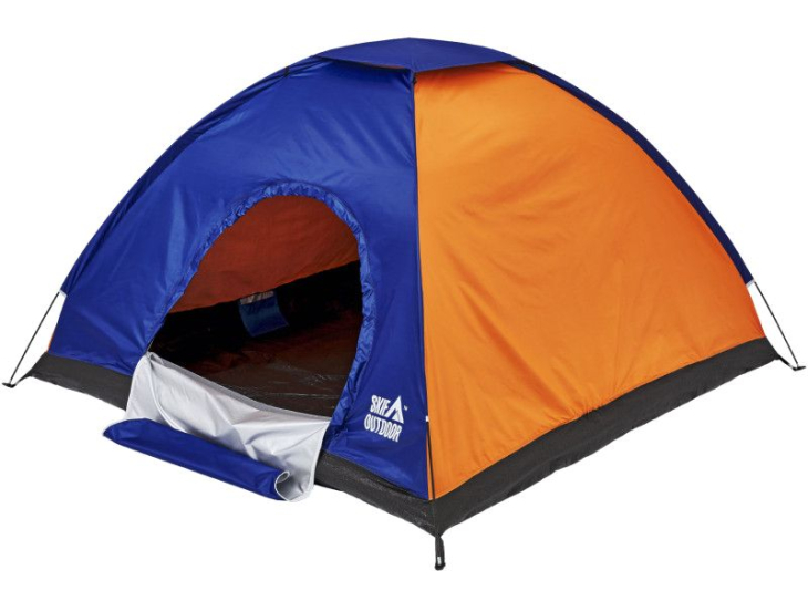 Палатка Skif Outdoor Adventure I 200x200cm orange-blue, Цвет: синий, фото 5