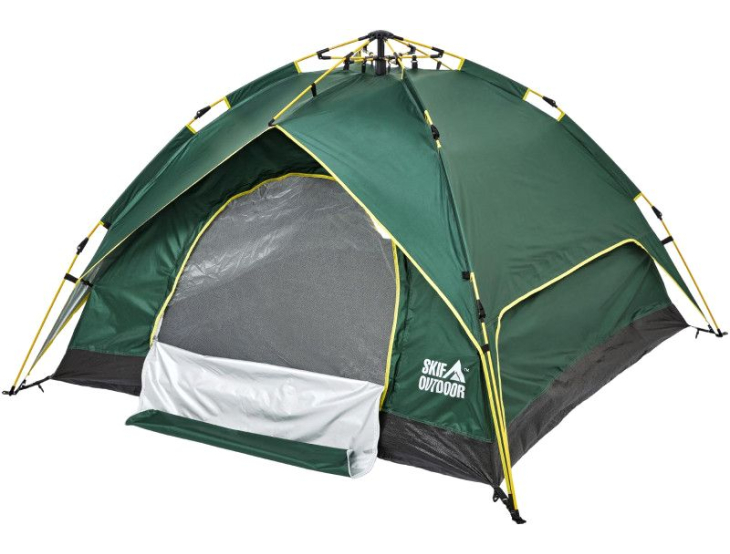 Палатка Skif Outdoor Adventure Auto II 200x200cm green, фото 2