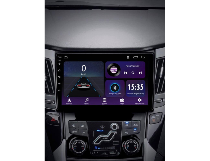 Штатна магнітола Sigma E9232 2+32Gb Hyundai Sonata 6 YF 2009-2014 (B) 9", Лінійка: E, Модифікація: 2+32Gb, Комплектація: B, фото 2
