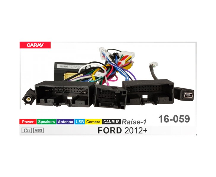Комплект переходников Carav 16-059 в Ford, Land Rover (для магнитол 7", 9", 10.1"), фото 8