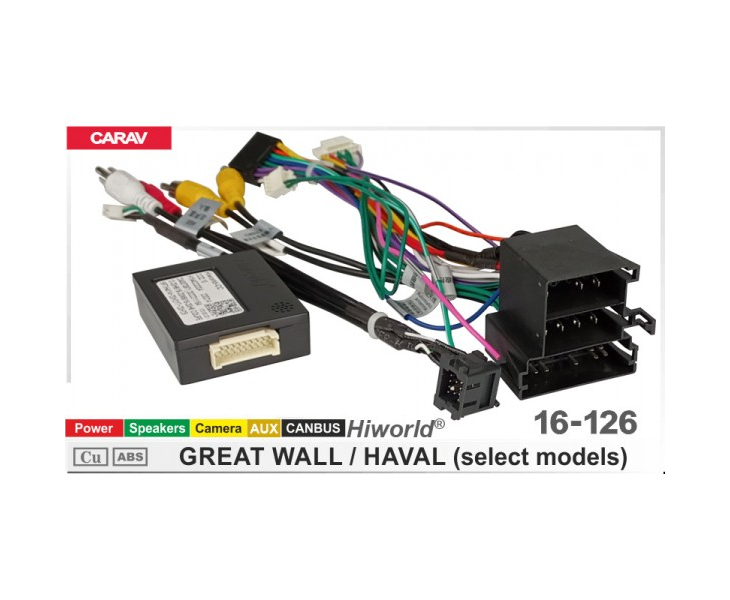 Комплект переходников Carav 16-126 в Great Wall (для магнитол 7", 9", 10.1"), фото 9