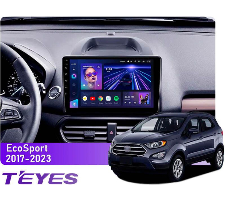 Штатная магнитола Teyes CC3 4+32Gb Ford EcoSport 2017-2023 10", Линейка: CC3, Модификация: 4+32Gb, фото 2
