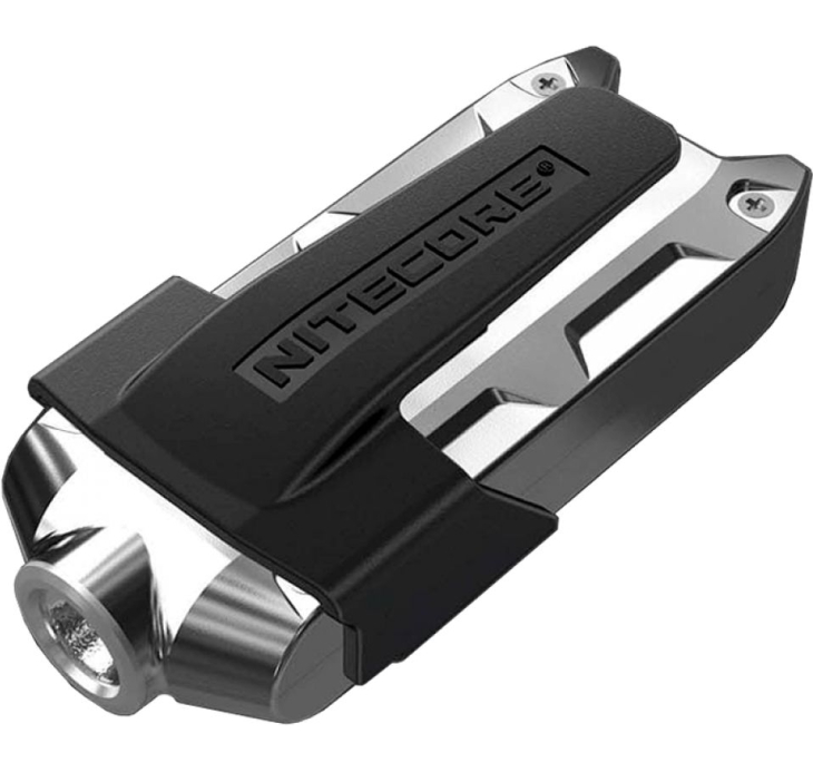 Клипса для фонаря Nitecore TIP черная, фото 2