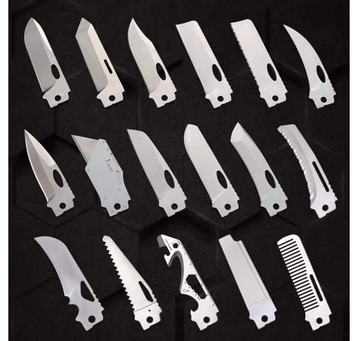 Набор сменных клинков Roxon 3в1 (BA14; BA15; BA17), фото 6