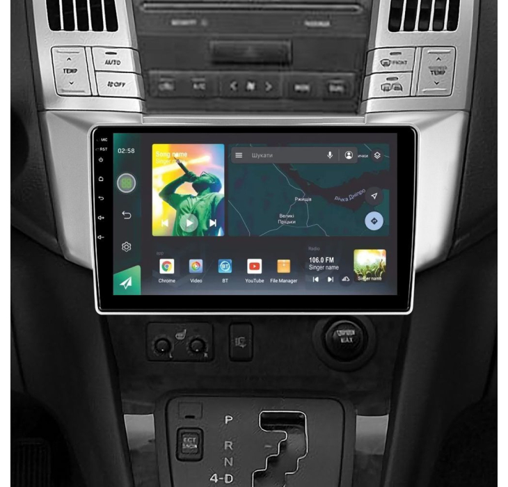 Штатная магнитола Sigma X9464 4+64Gb Lexus RX300 RX330 RX350 RX400H, Toyota Harrier 2003-2009 9", Линейка: X, Модификация: 4+64Gb, фото 3