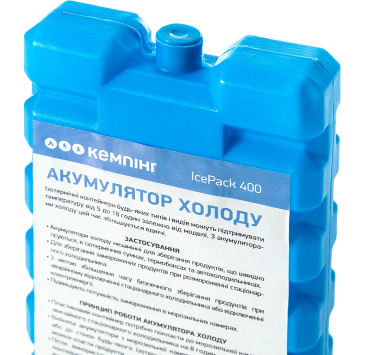 Аккумулятор холода Кемпинг IcePack 400 г 2 шт, фото 7