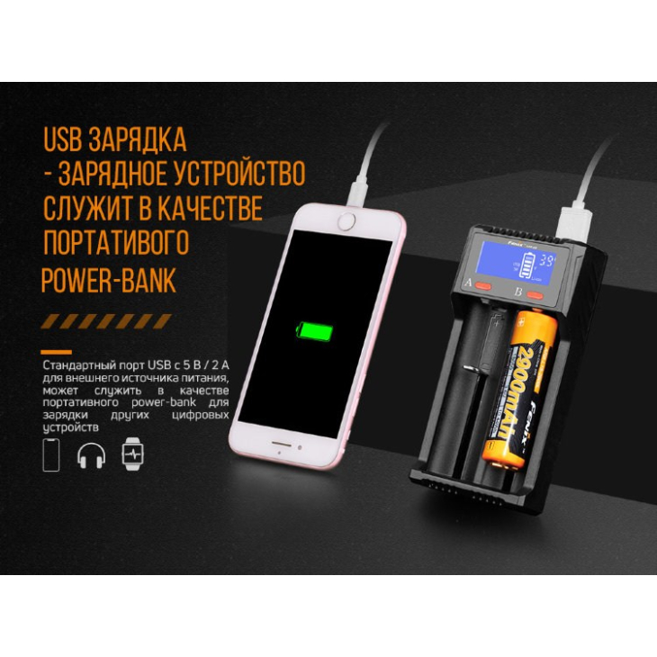 Зарядное устройство Fenix ARE-D2, фото 10